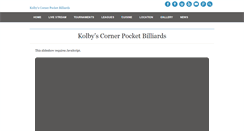 Desktop Screenshot of kolbys.net